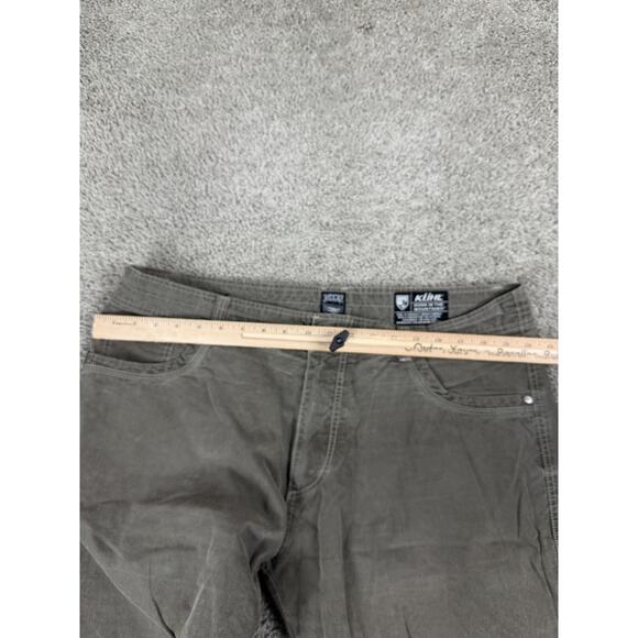 Kuhl Pants Mens 38x32 Brown Revolvr Hiking Outdoor Nylon Blend Jeans Casual - Picture 9 of 15